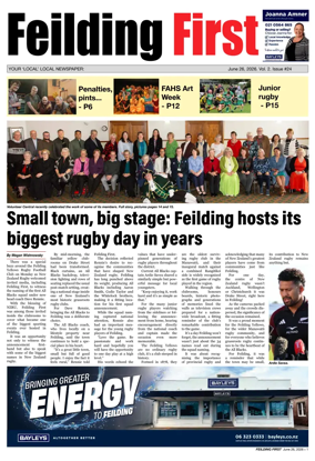 Cover of Feilding First