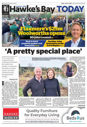 Cover of Hawke's Bay Today