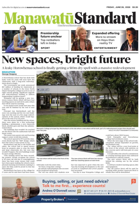 Cover of Manawatu Standard