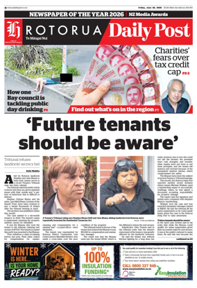 Cover of Rotorua Daily Post