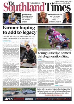 Cover of The Southland Times