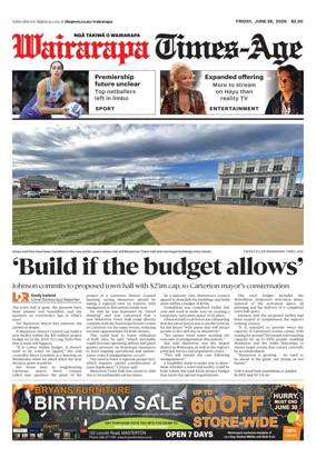 Cover of Wairarapa Times-Age (NZ)