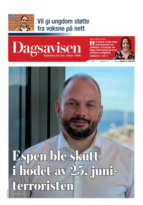 Cover of Dagsavisen