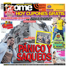 Cover of Diario Trome