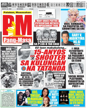 Cover of PM Pang-Masa