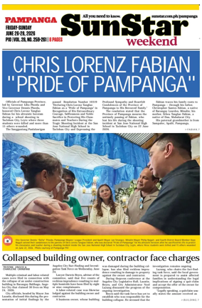 Cover of Sun.Star Pampanga