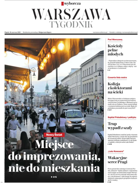 Cover of Gazeta Wyborcza Stoleczna