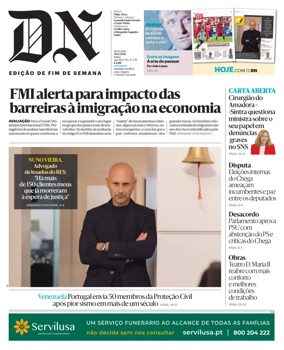 Cover of Diario de Noticias