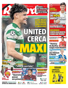 Cover of Record (Portugal)