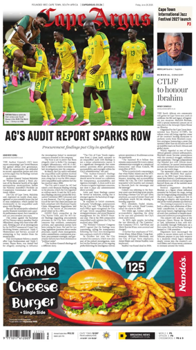 Cover of Cape Argus (PM Edition)