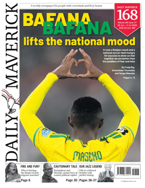 Cover of Daily Maverick