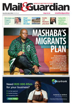 Cover of Mail & Guardian