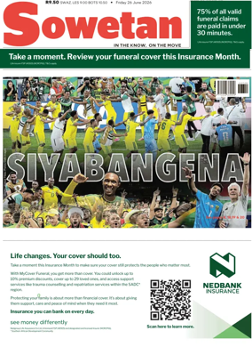 Cover of Sowetan