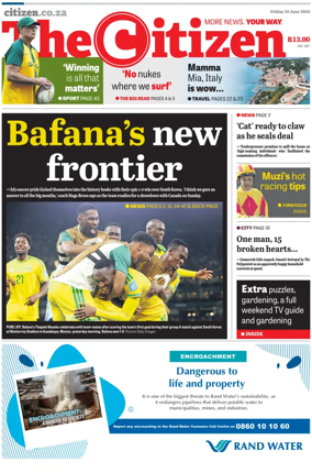 Cover of The Citizen (Gauteng)