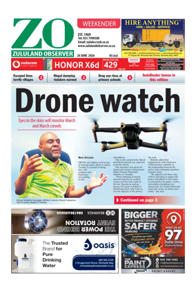 Cover of Zululand Observer - Weekender