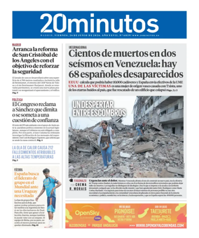 Cover of 20 Minutos Madrid