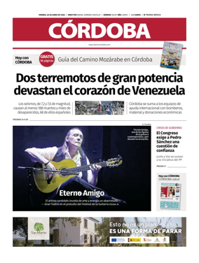 Cover of Diario Cordoba