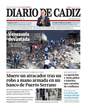 Cover of Diario de Cadiz
