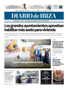 Cover of Diario de Ibiza
