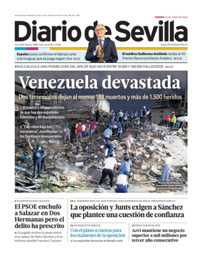 Cover of Diario de Sevilla