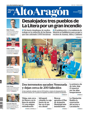 Cover of Diario del Alto Aragon