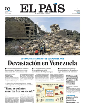 Cover of EL PAIS Catalunya