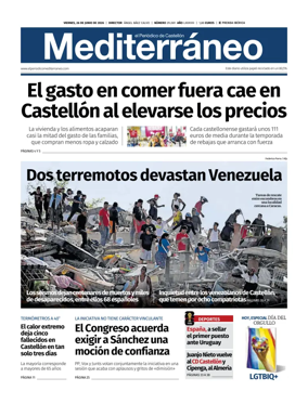 Cover of El Periodico Mediterraneo