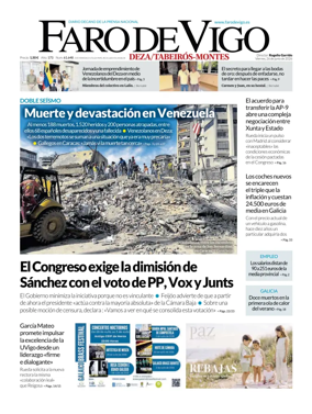 Cover of Faro de Vigo (Deza/Tabeiros-Montes)