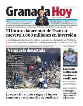 Cover of Granada Hoy
