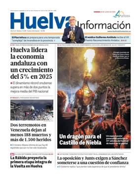 Cover of Huelva Informacion