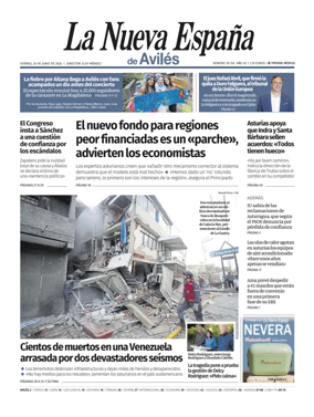 Cover of La Nueva Espana (Aviles)
