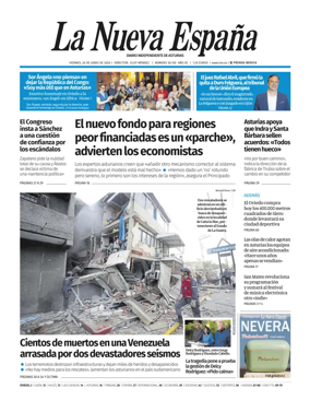 Cover of La Nueva Espana (Oviedo)