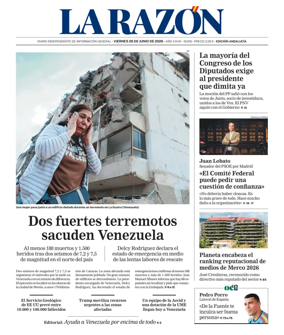 Cover of La Razon (Andalucia)