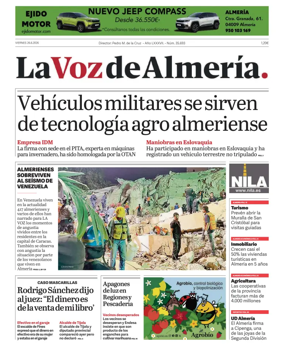 Cover of La Voz de Almeria