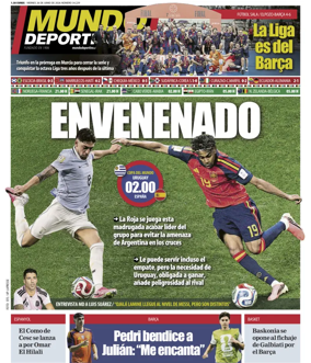 Cover of Mundo Deportivo (At. Madrid)