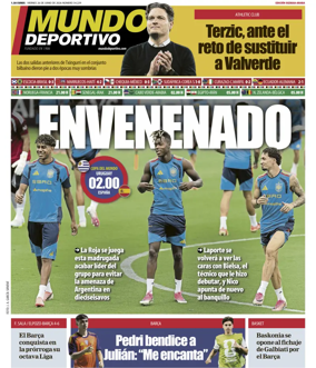 Cover of Mundo Deportivo (Bizkaia-Araba)