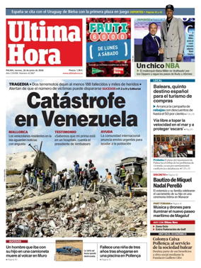 Cover of Ultima Hora