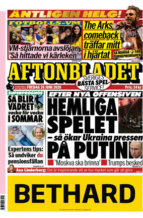 Cover of Aftonbladet