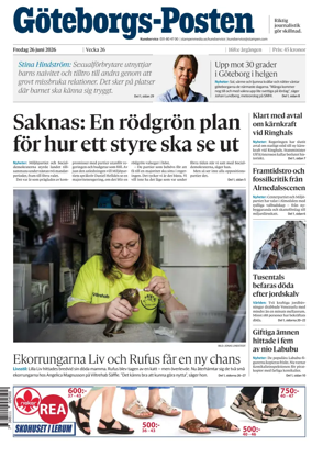 Cover of Goteborgs-Posten