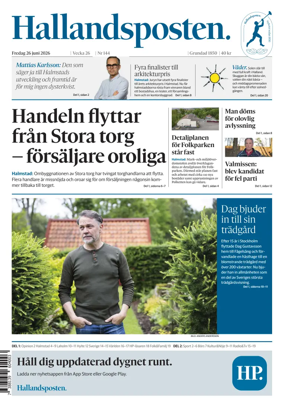 Cover of Hallandsposten