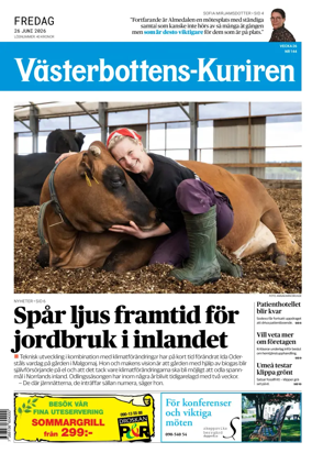 Cover of Vasterbottens-Kuriren