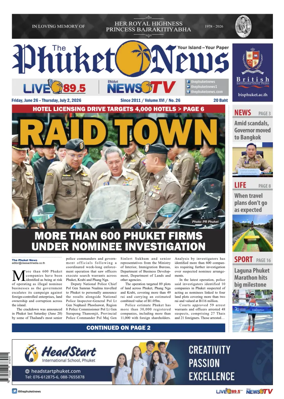 Cover of The Phuket News