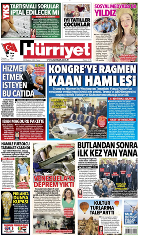 Cover of Hurriyet