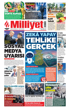 Cover of Milliyet