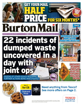 Cover of Burton Mail