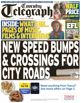Cover of Coventry Telegraph