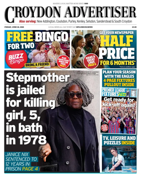 Cover of Croydon Advertiser