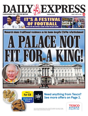 Cover of Daily Express