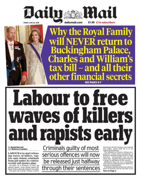 Cover of Daily Mail