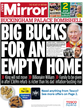 Cover of Daily Mirror